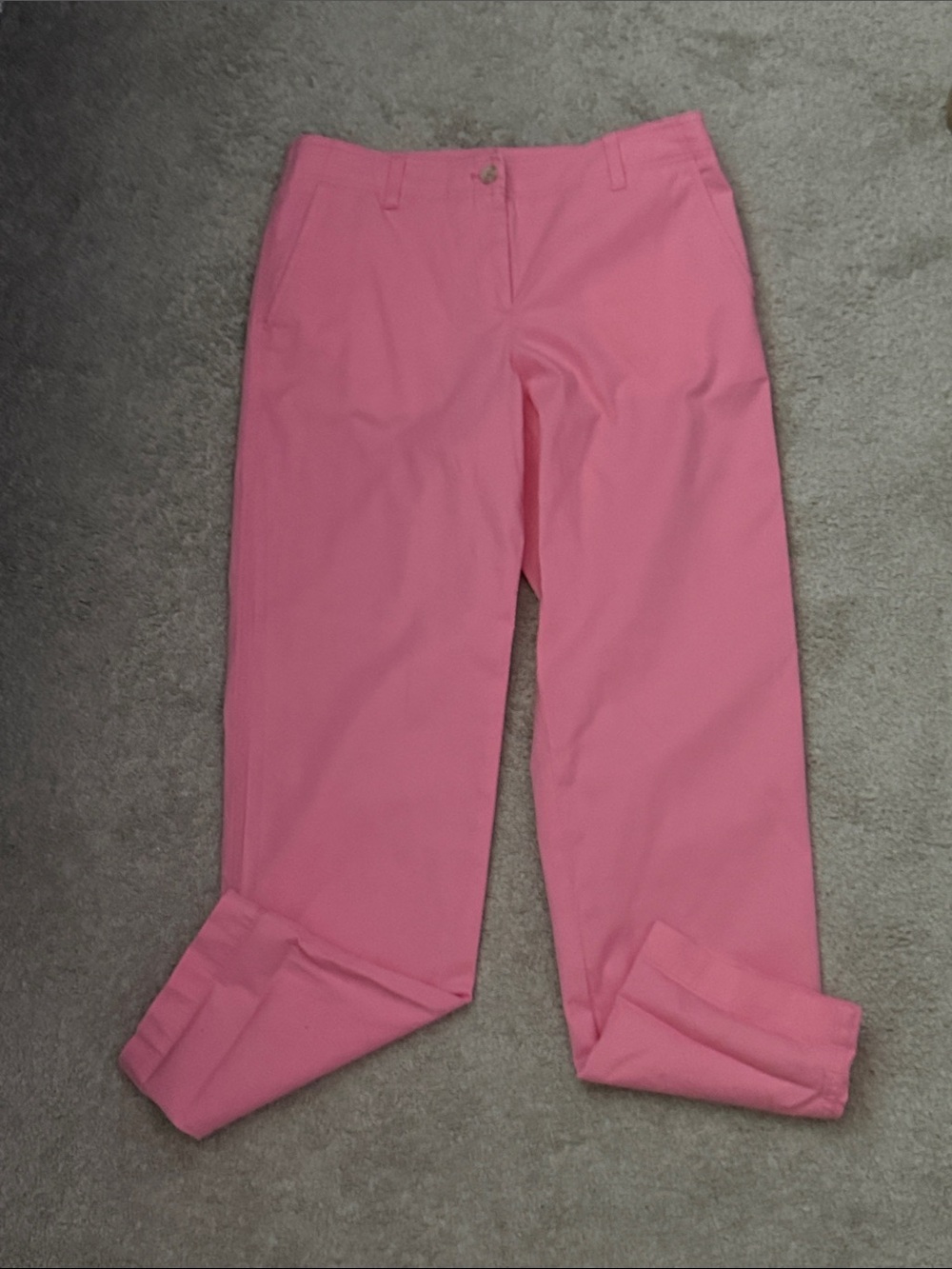 Talbots Pink Heritage Twill Everyday Chino Pants